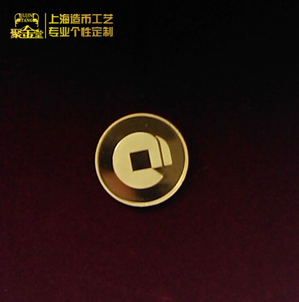 建設銀行純金徽章定制_定做胸徽 金徽章定制 純金胸針定做