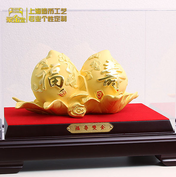壽比南山絨沙金擺件定制_定做立體純金擺件 定制立體擺件定制