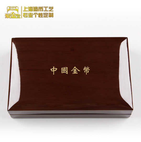 棕色鋼琴烤漆實(shí)木包裝盒定制