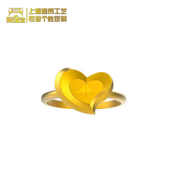 kappa定制純金戒指_企業(yè)標(biāo)識(shí)戒指定制
