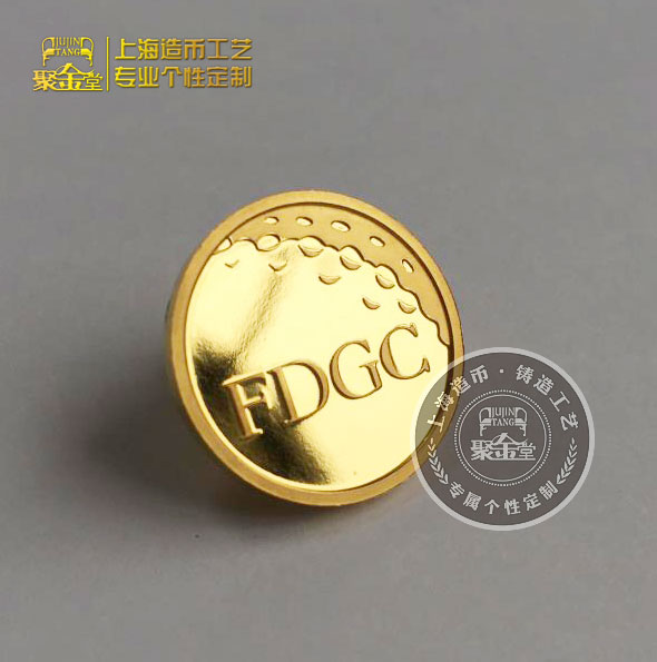 純金徽章